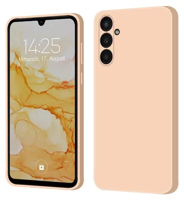 Produktbild von Hülle für Samsung Galaxy A34 5G Case Cover Bumper Smartphone Softgrip Schutzhülle Farbe: Rosa