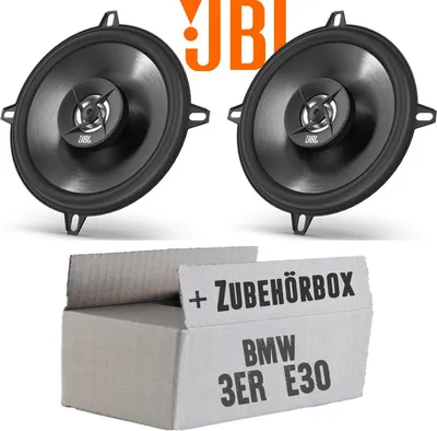 Produktbild von JBL Stage2 524 | 2-Wege | 13cm Koax Lautsprecher - Einbauset passend für BMW 3er E30 - justSOUND