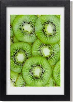 Produktbild von Bild 20x30 MDF-Rahmen, Wandkunst Kiwi