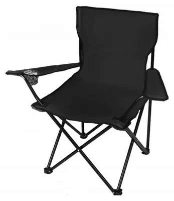 Produktbild von TRIZAND K23673 Schwarzer Angelstuhl
