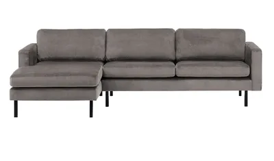 Produktbild von SLF24 - Linksseitiges Ecksofa Lioni - hellgrau - Kronos 15