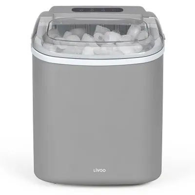 Eiswürfelmaschine 12 kg/Tag, 9 Würfel in 6–13 Min., 1,2 l Tank