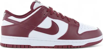 Produktbild von Nike Dunk Low Retro - Herren Sneakers Schuhe Leder Rot-Weiß DD1391-601 , EU 43 US 9.5