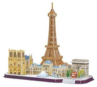 Image de CubicFun Cubic Fun 3d Puzzle City Line Paris