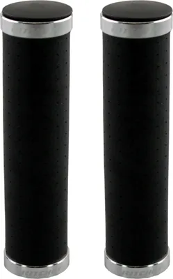 Obrázek produktu pro Rukojeti řídítek Ritchey Classic Lock-On ze syntetické kůže, 128 mm / 128 mm, černé