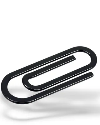 Produktbild von Geldklammer Zeitlos Edelstahl Money Clip Geldclip Schwarz