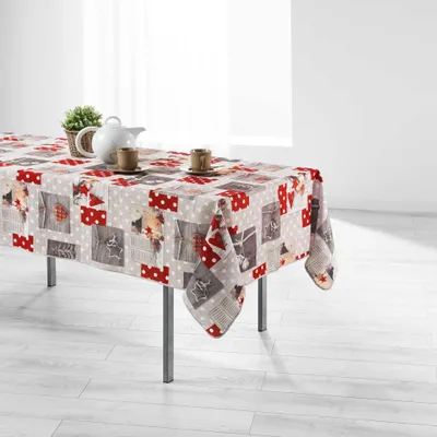 Image de Nappe en polyester rectangle Hiverna