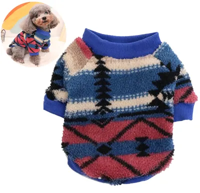 Produktbild von Hundebekleidung – Haustierpullover – 41 × 31 cm – Herbst- und Winterkleidung für Welpen – Haustierpullover – Warme und kalte Kleidung für Kätzchen