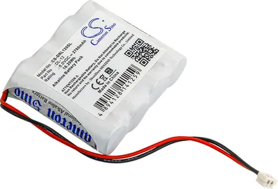 Zdjęcie produktu dla TECHTEK Bateria kompatybilny z [HD Supply] 884952, kompatybilny z [Saflock] A28110, X-GAA-FC42, kompatybilny z [Interstate] DRY0201, kompatybilny z [