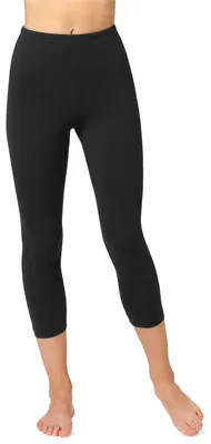 Image de Leggings 3/4 en coton pour femme Bellivalini BLV50-156 (noir, taille S)