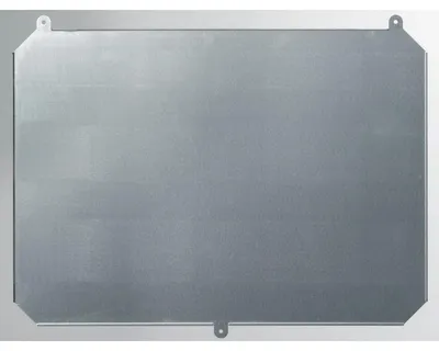Produktbild von Infotaschenwanne hängend für A4 315x228x05mm Umbug 5mm verzinkt