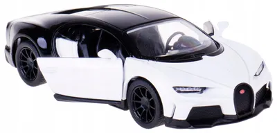 Produktbild von Kinsmart Bugatti Chiron Modellauto Metall 1:38 Weiß