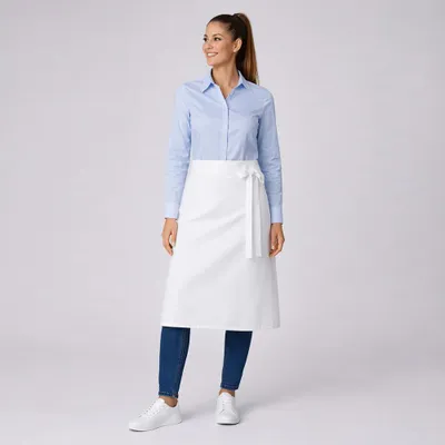 Produktbild von Vorbinder B 80 x L 80 cm, weiß : weiß : 100% Polyester