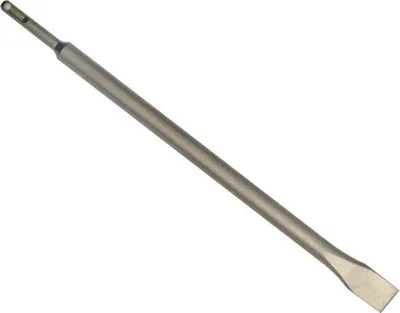 Image de Burin plat SDS Plus, 25x400 mm, compatible avec Bosch/Makita/Hilti/Hitachi/Hikoki