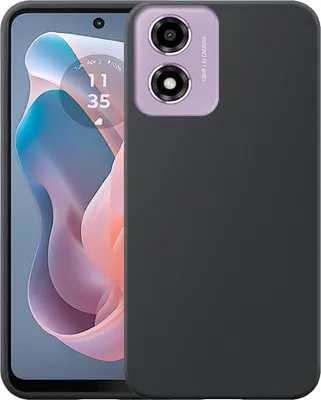 Obrázek produktu pro Vhodné pro Motorola Moto G Play 2024 Pouzdro na telefon Flexibilní silikonové TPU pouzdro - Flexibilní zadní kryt Pouzdro ze silikonového TPU - Black - Smartphonics