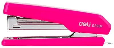 Immagine prodotto di Cucitrice 0229F rosa fino a 15 fogli - deli