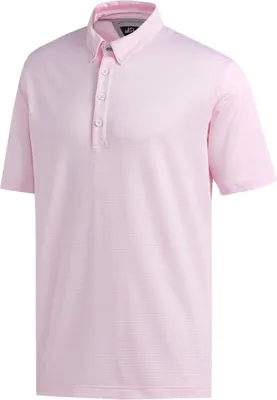 Produktbild von adidas Herren Polo Adipure Ottoman Poloshirt Gr.M pink