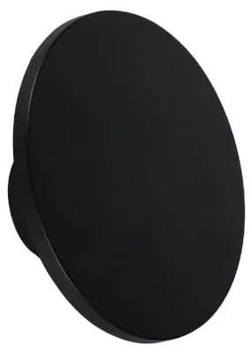 Immagine prodotto di V-TAC VT-8612B plafoniera led lampada da parete rotonda luce indiretta 12W colore nero luce 4000k IP65 sku 6788