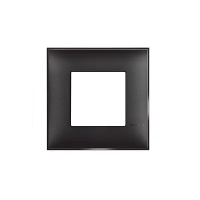 Obrázok produktu pre Jednotný rám R4802BG CLASSIA LEGRAND - čierna saténová