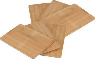 Immagine prodotto di Tagliere in bambù 22x14x0,8 cm - set di 6 (2x3)