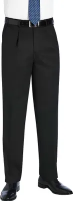 Productafbeelding van Brook Taverner - "Concept Delta" herenbroek, model PC7168 (maat 40R), kleur zwart