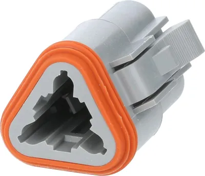 Produktbild von Amphenol AS-3SF 107 Kabeldose AT-Serie Buchse, 3-polig, Crimpanschluss Isolationsdurchmesser 2,24mm - 3,68mm,