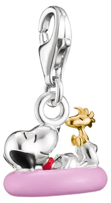 Thomas Sabo 2244-427-7 Charm Snoopy Woodstock und Schwimmring 925 Silber 1