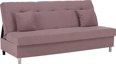Zdjęcie produktu dla Kondela Rozkładana sofa z pojemnikiem Alada - różowa