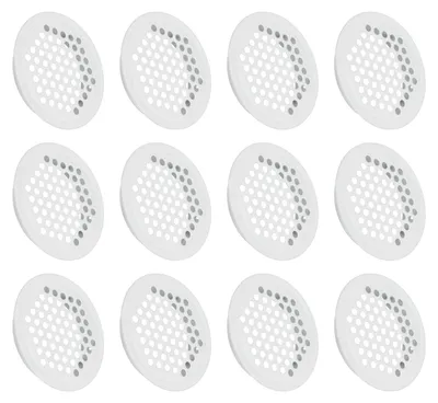 Obrázek produktu pro Kulaté ventilační mřížky, průměr 50 mm, 12 kusů