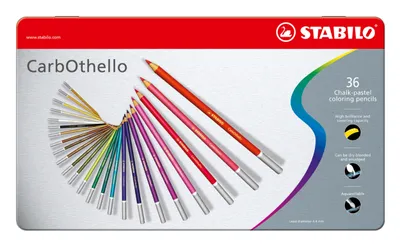 Produktbild von STABILO CarbOthello Pastellkreidestift - 36er Metalletui