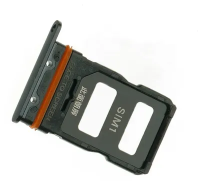 Produktbild von Xiaomi Mi 12 (2201123G) Sim Karten Halter Tray Fach, Grau