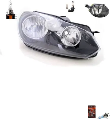 Produktbild von Scheinwerfer + Osram Night Breaker Laser passend für VW Golf VI 5K1 AJ5 08-135 R 5K1941006L 5K1941006E 5K1941006H 5K1941006J 5K1941006Q 5K19410 Johns