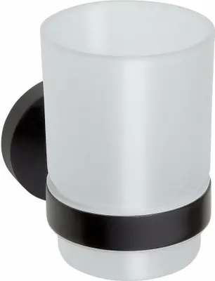 Immagine prodotto di X-ROUND BLACK Vetro sospeso, vetro smerigliato, nero opaco