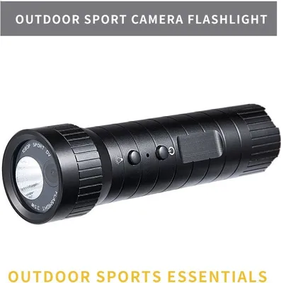 Obrázek produktu pro 1080P Mini Sport Vodotěsné Flashlight blac