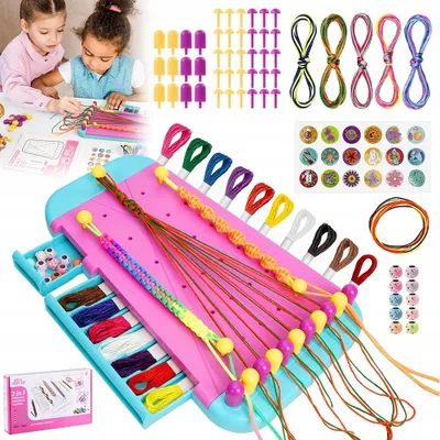 Produktbild von DIY Freundschaftsarmband Set Bastelset Kreatives Geschenk