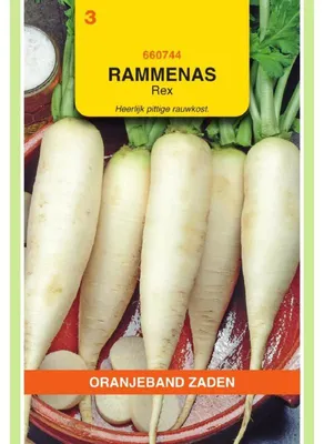 Imagen del producto de Rábano "Rettich Rex" - 1 paquete de semillas