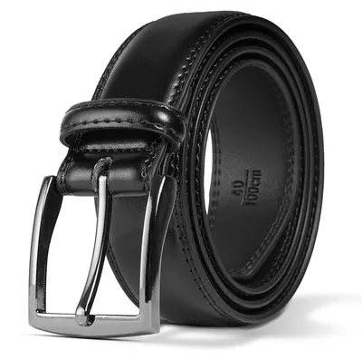 Obrázek produktu pro Pánský kožený pásek, vyrobený z kvalitní kůže, šířka 33 mm