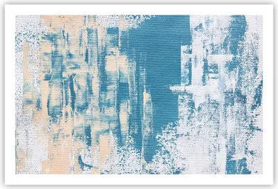 Produktbild von Poster - Poster ohne Rahmen - Blau Farben Hintergrund - 91,5x61 cm - Wand Bild - Wanddeko - Wandbilder - Kunstposter - Wandposter - Bilder - Kunstdruck - Wanddekoration - Wandbild - P2XAA91x61-5062
