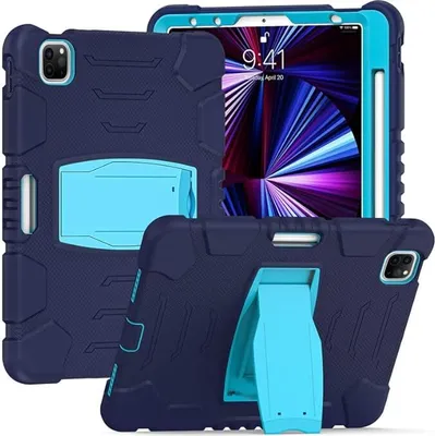 Obrázek produktu pro Pouzdro pro iPad Pro 12,9" se stojánkem a držákem stylusu Modré