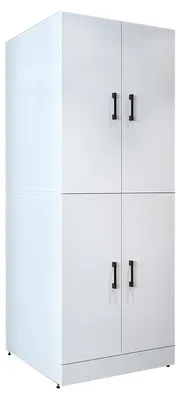 Produktbild von Roomart DORA-I Waschmaschinenschrank 70 cm breit, Weiß