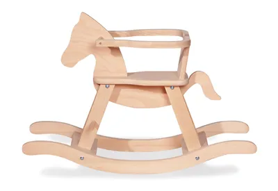 Image de Pinolino cheval à bascule 'Pinolino', massif : hêtre, non traité, ÖKO-Test très bien !