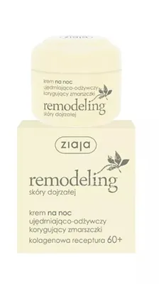 Obrázok produktu pre Ziaja Premodelácia 60+, Nočná vyživujúco-vytvrdzujúca krém, 50ml