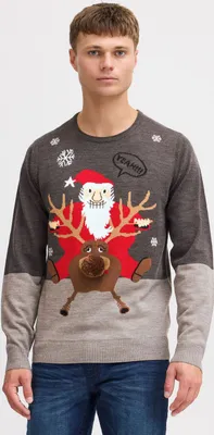 Solid SDNorwig Herren Weihnachtspullover Norweger-Pullover