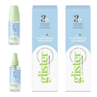 Produktbild von 2 x Mundwasserkonzentrat mit Anti-Plaque-Formel - Concentrated Mouthwash - 2 x 50 ml (100 ml) - (Art.-Nr.: 9949)