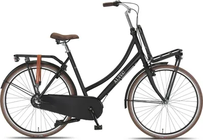 Produktbild von Altec Transportfahrräder Damen Vintage 28 Zoll 57 cm Damen 3G Rücktrittbremse Mattschwarz