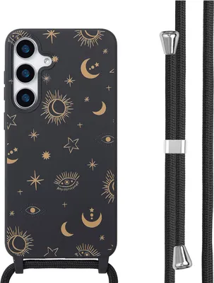 Immagine prodotto di Custodia in silicone imoshion con cinturino Samsung Galaxy S25 Plus - Sky Black
