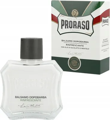 Obrázok produktu pre Crema Liq. Dopabarba Verde Rinfrescante Balzam po holení 100ml - Proraso