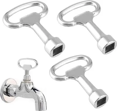Produktbild von Aussenspindel-Schlüssel 8mm silber 3-teilig
