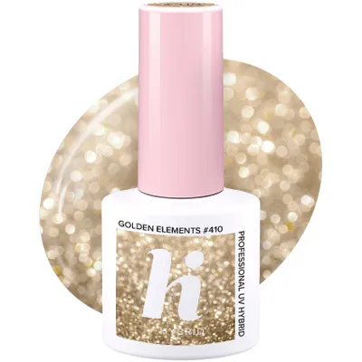 Zdjęcie produktu dla Hi Hybrid Lakier hybrydowy nr 410 Golden Elements 5ml
