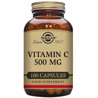 Produktbild von Vitamin C Solgar 500 mg (100 Kapseln)